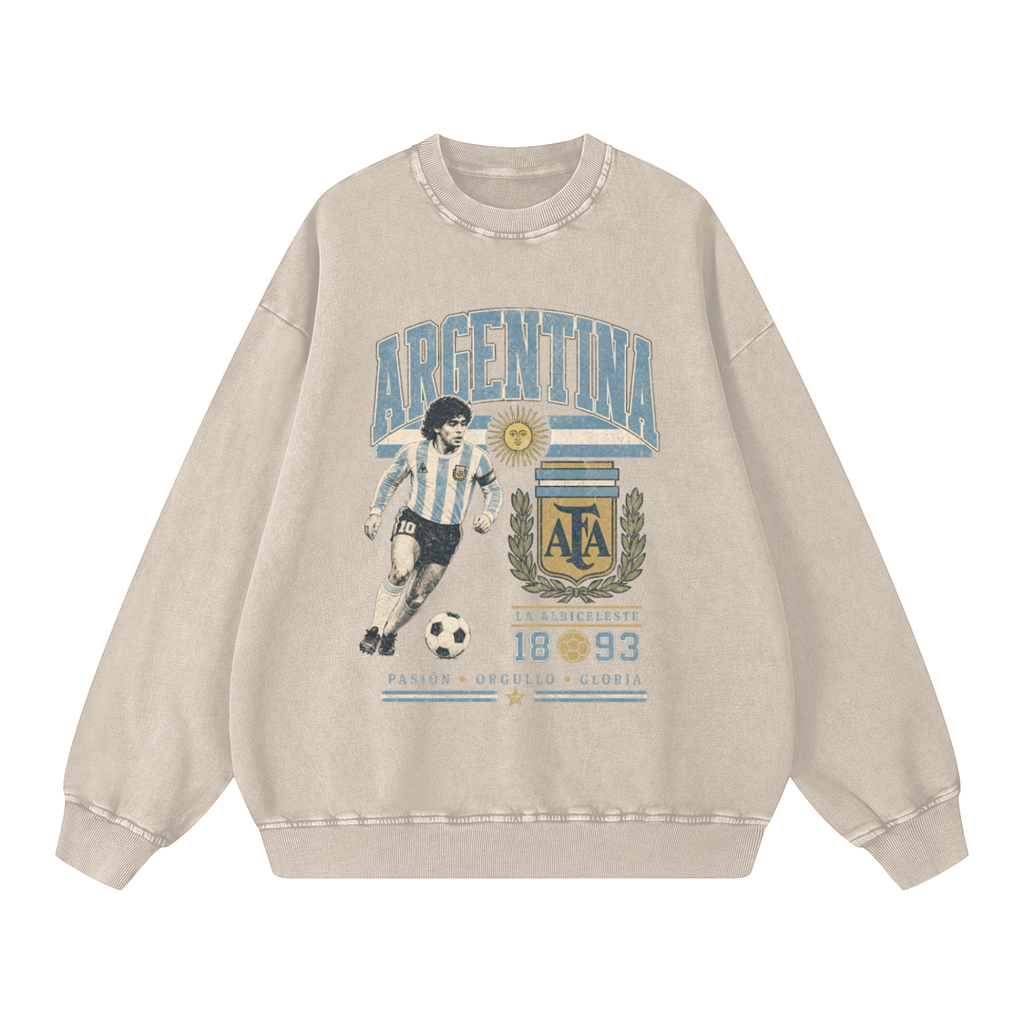 Argentina Vintage Football Crewneck