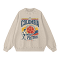 Colombia Vintage Football Crewneck — Cafetero