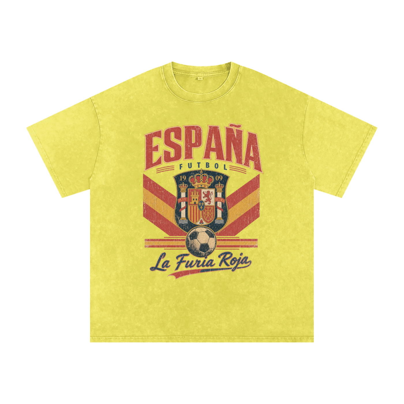 España Vintage Football Tee — Furia Roja