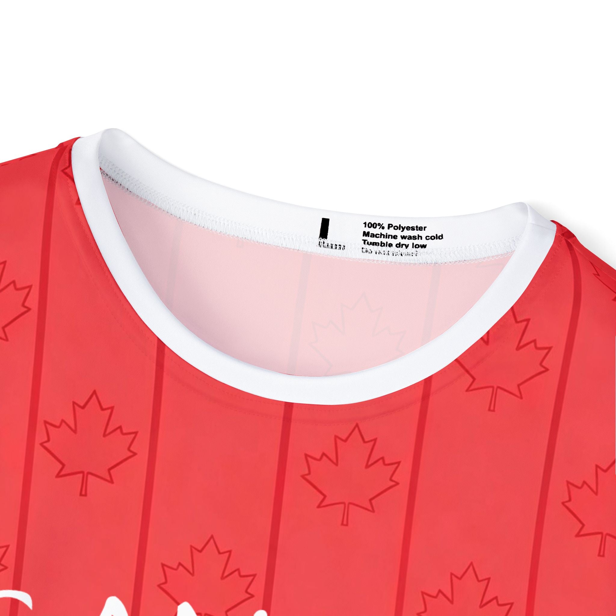 Canada Red Maple Pattern Jersey | Sports Shirt