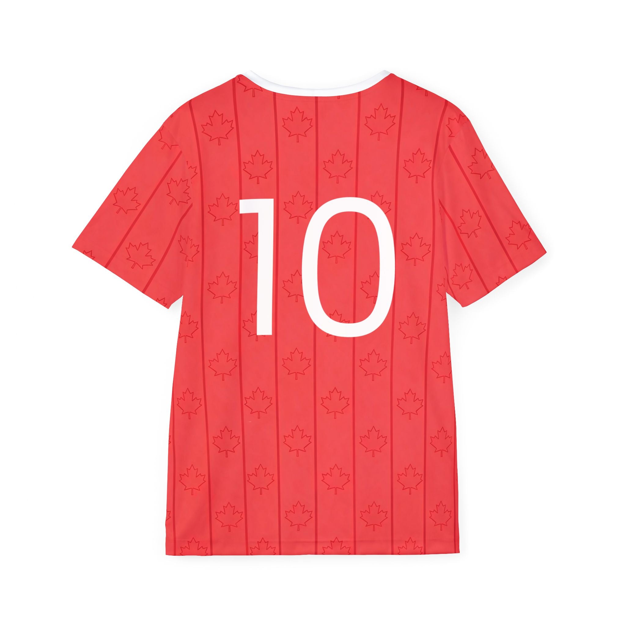 Canada Red Maple Pattern Jersey | Sports Shirt