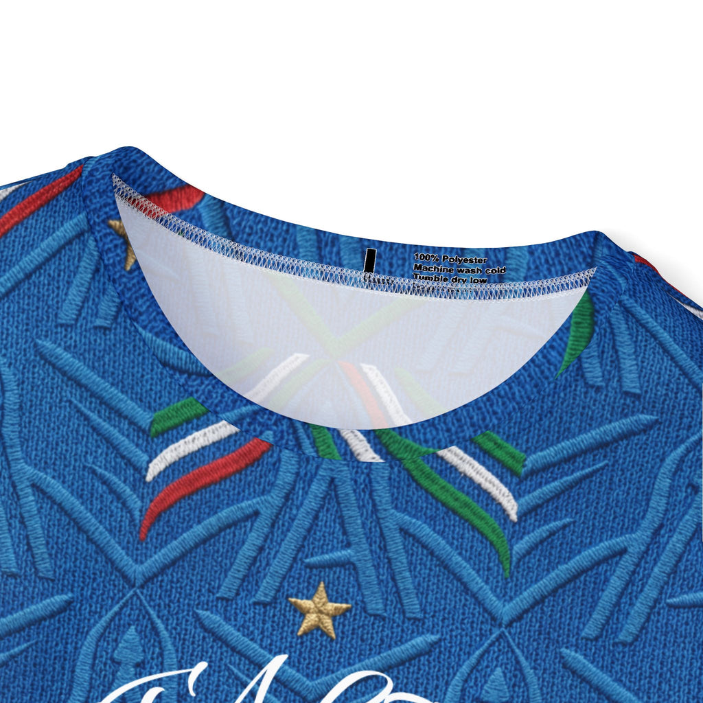 Italia Blue Pattern Jersey