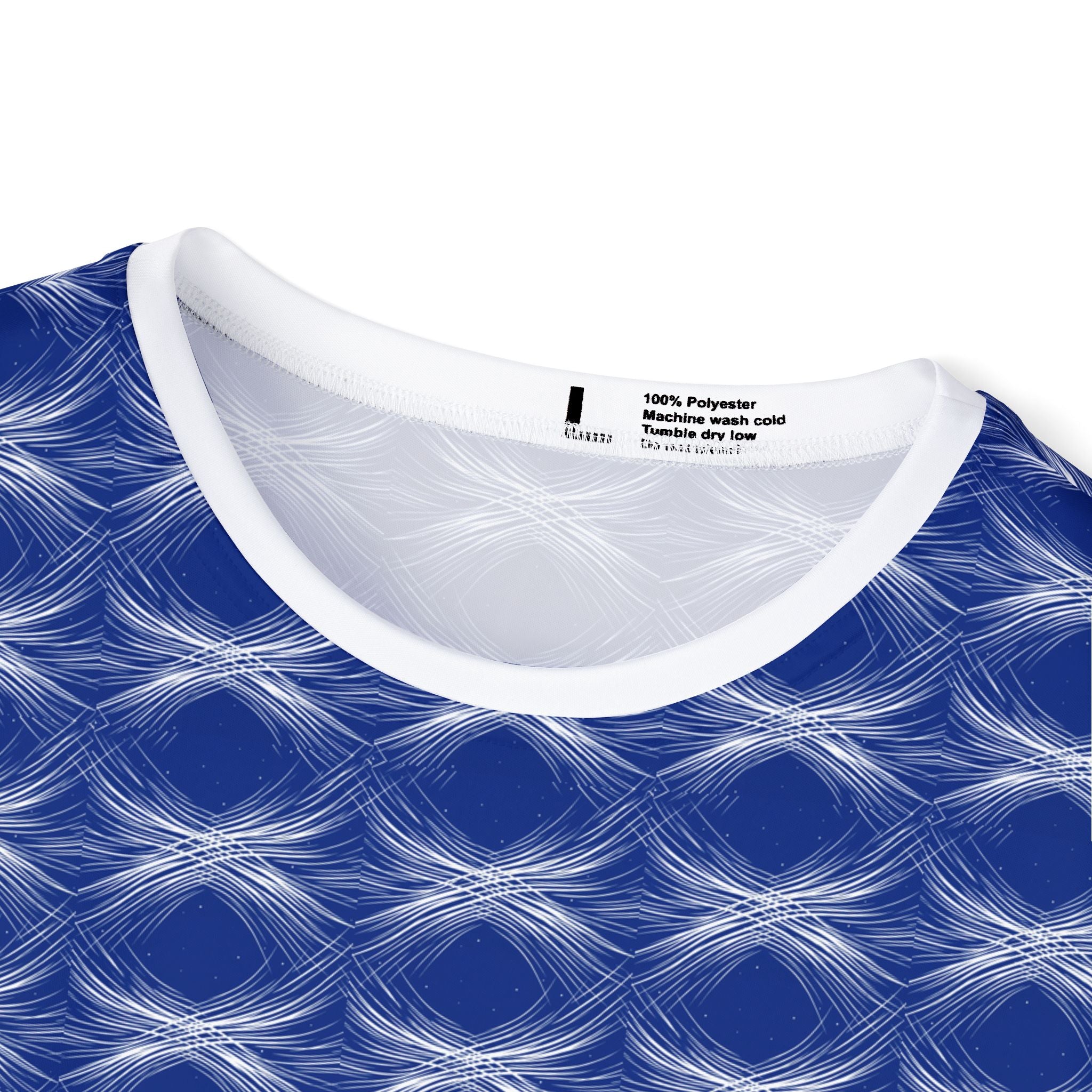 Japan Blue Wave Pattern Sports Jersey | All-Over Print