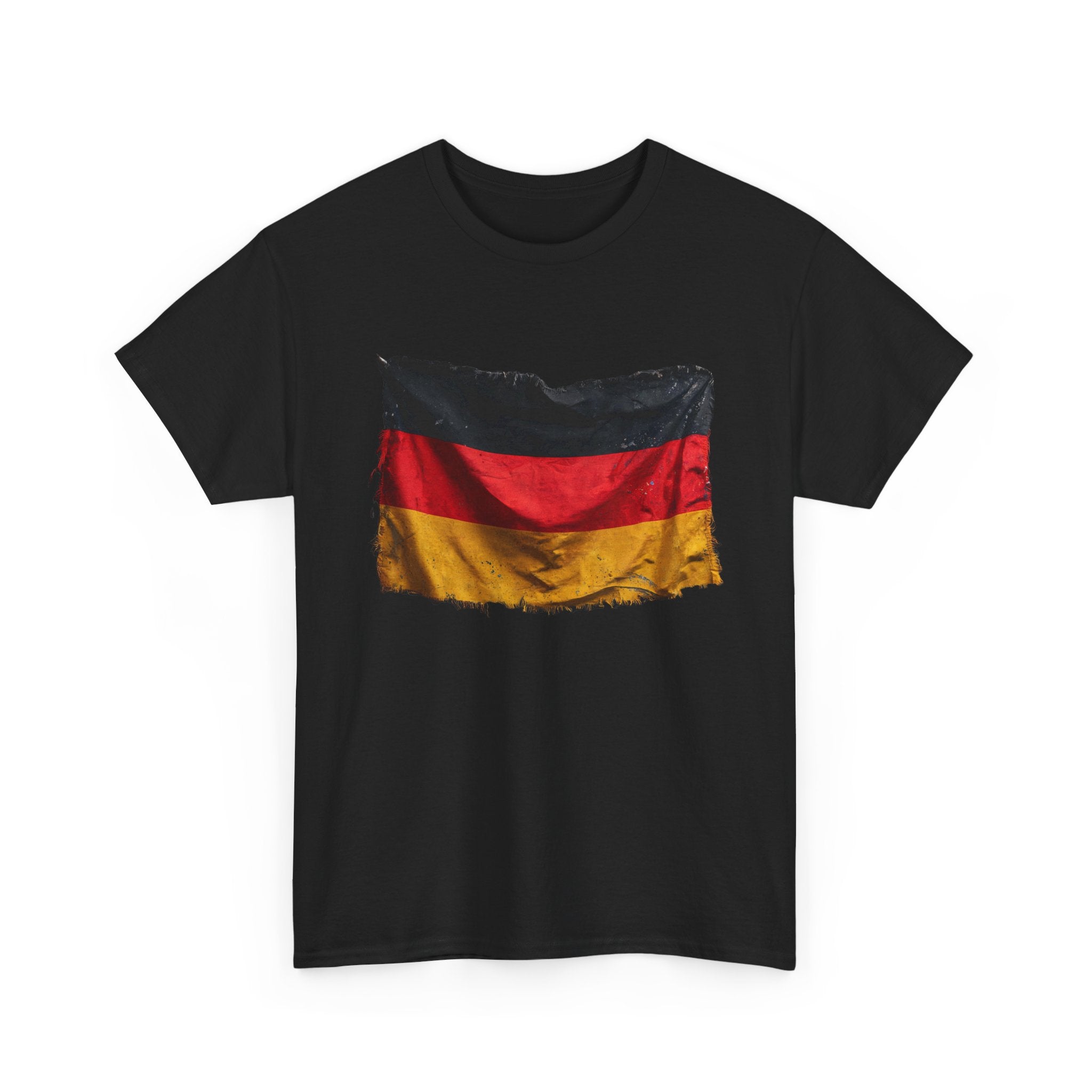 Distressed Germany Flag Tee | Germany Graphic Cotton T-Shirt