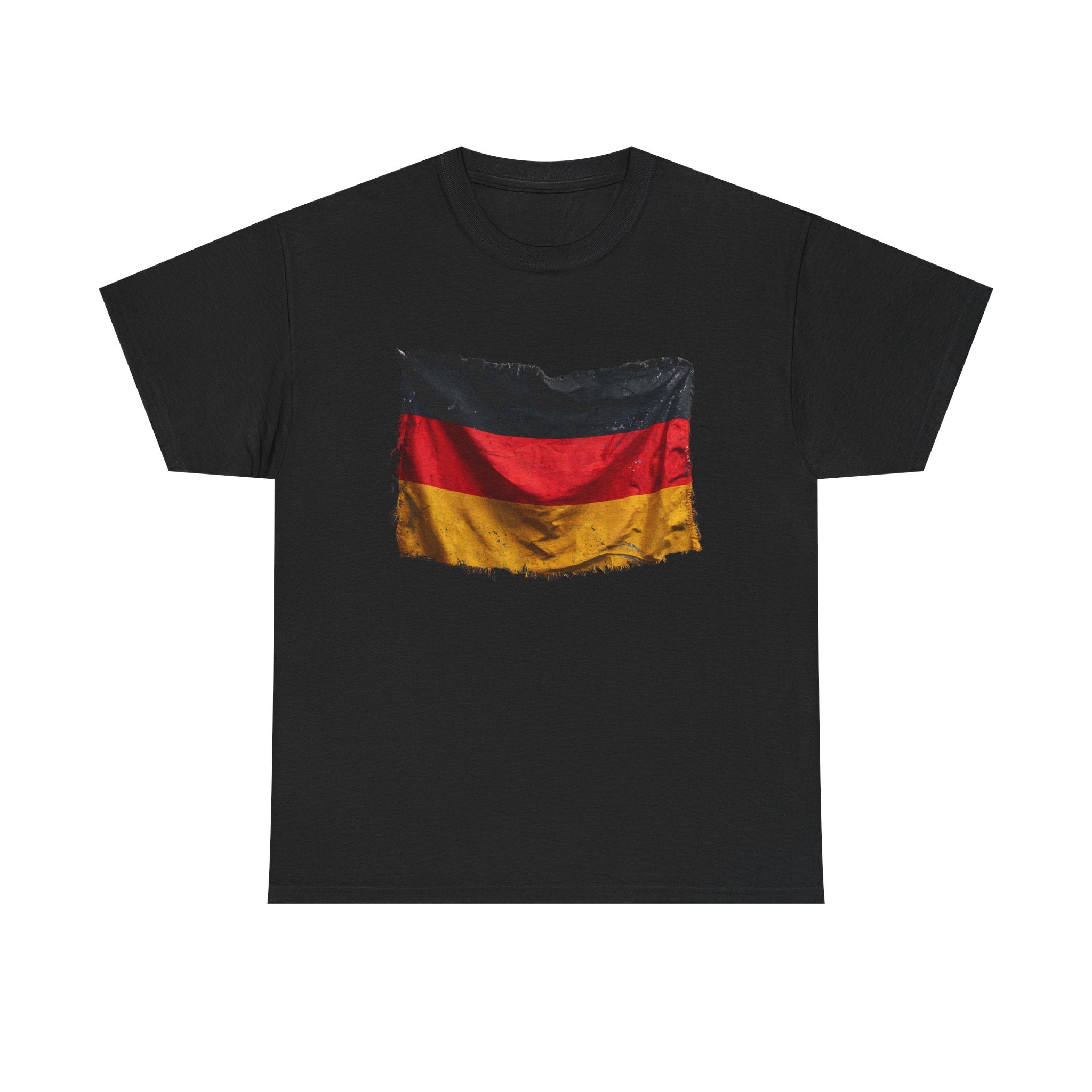 Distressed Germany Flag Tee | Germany Graphic Cotton T-Shirt