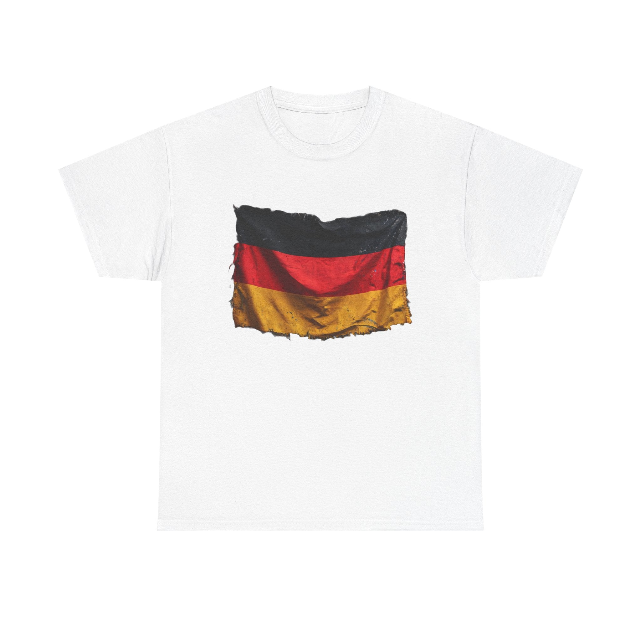 Distressed Germany Flag Tee | Germany Graphic Cotton T-Shirt