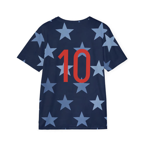 Blue Star Pattern jersey | Sports Jersey