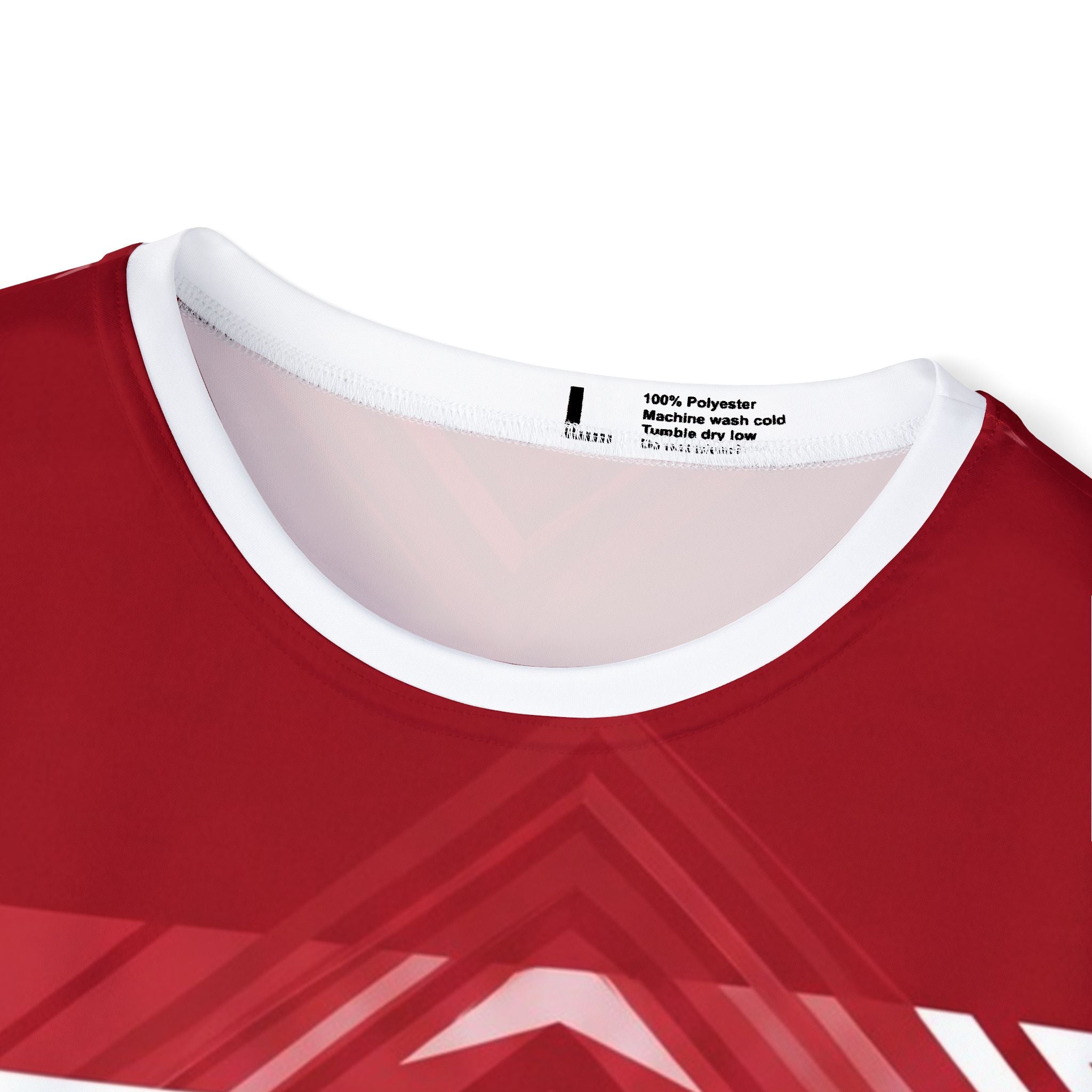 Austria Stripe Pattern Soccer Jersey - Minimalist Football Fan Shirt