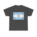 Distressed Argentina Flag Tee | Argentina Graphic Cotton T-Shirt