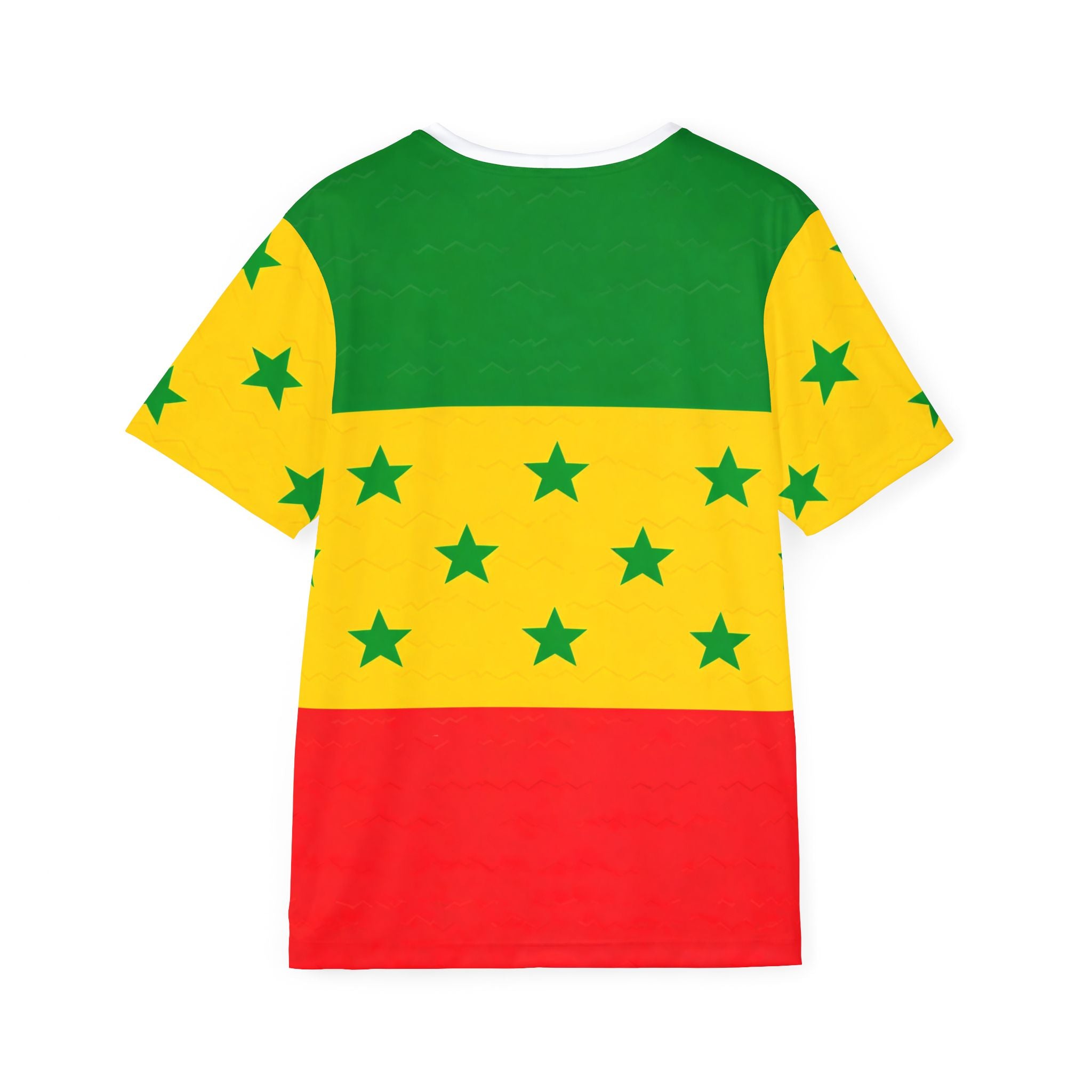 Green Yellow Red Star Stripe Jersey