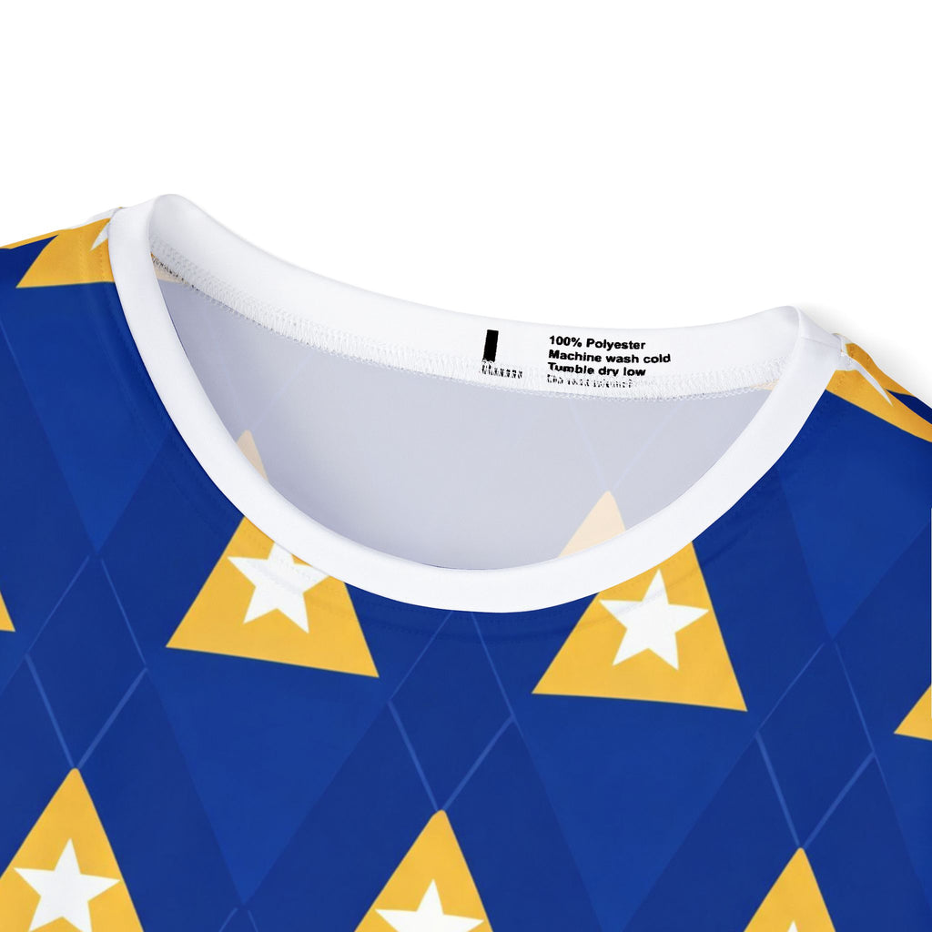 Bosnia & Herzegovina Triangle Pattern Sports Jersey