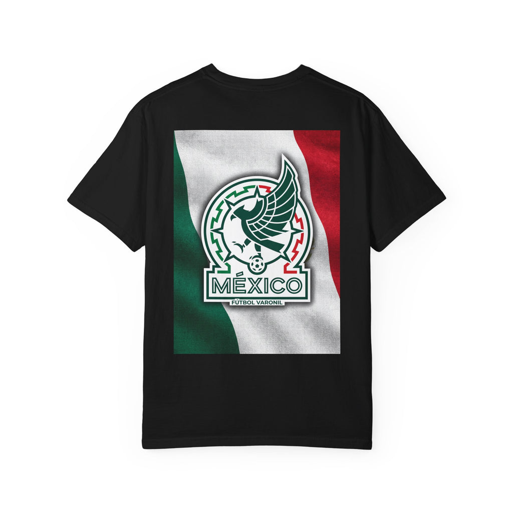 Mexico Soccer Logo Flag T-shirt