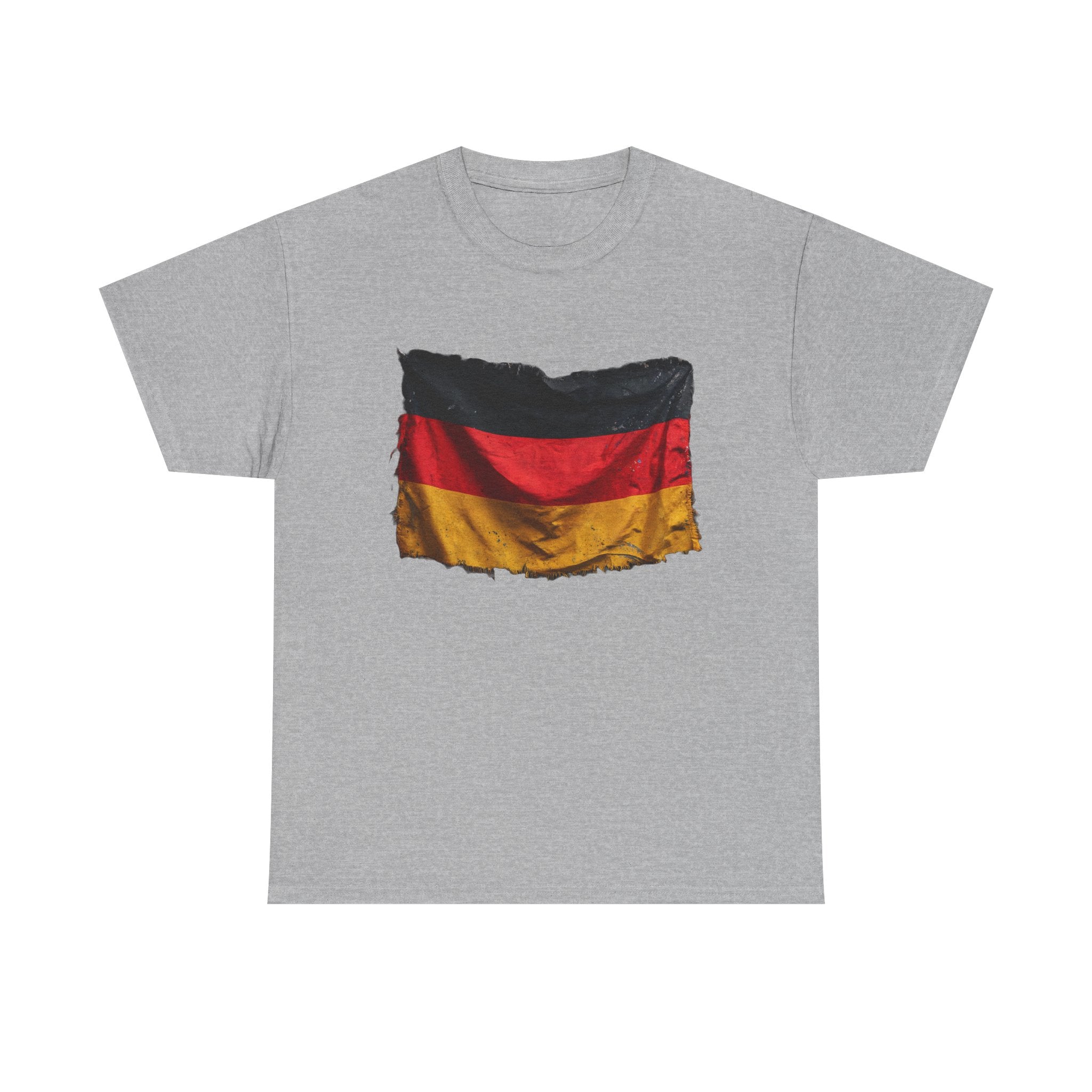 Distressed Germany Flag Tee | Germany Graphic Cotton T-Shirt