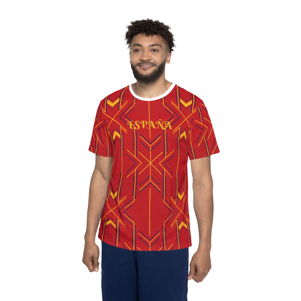 Spain Geometric Football Jersey