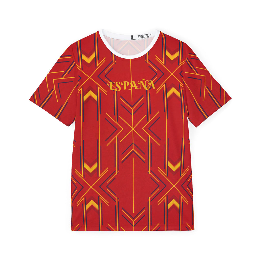 Spain Geometric Football Jersey