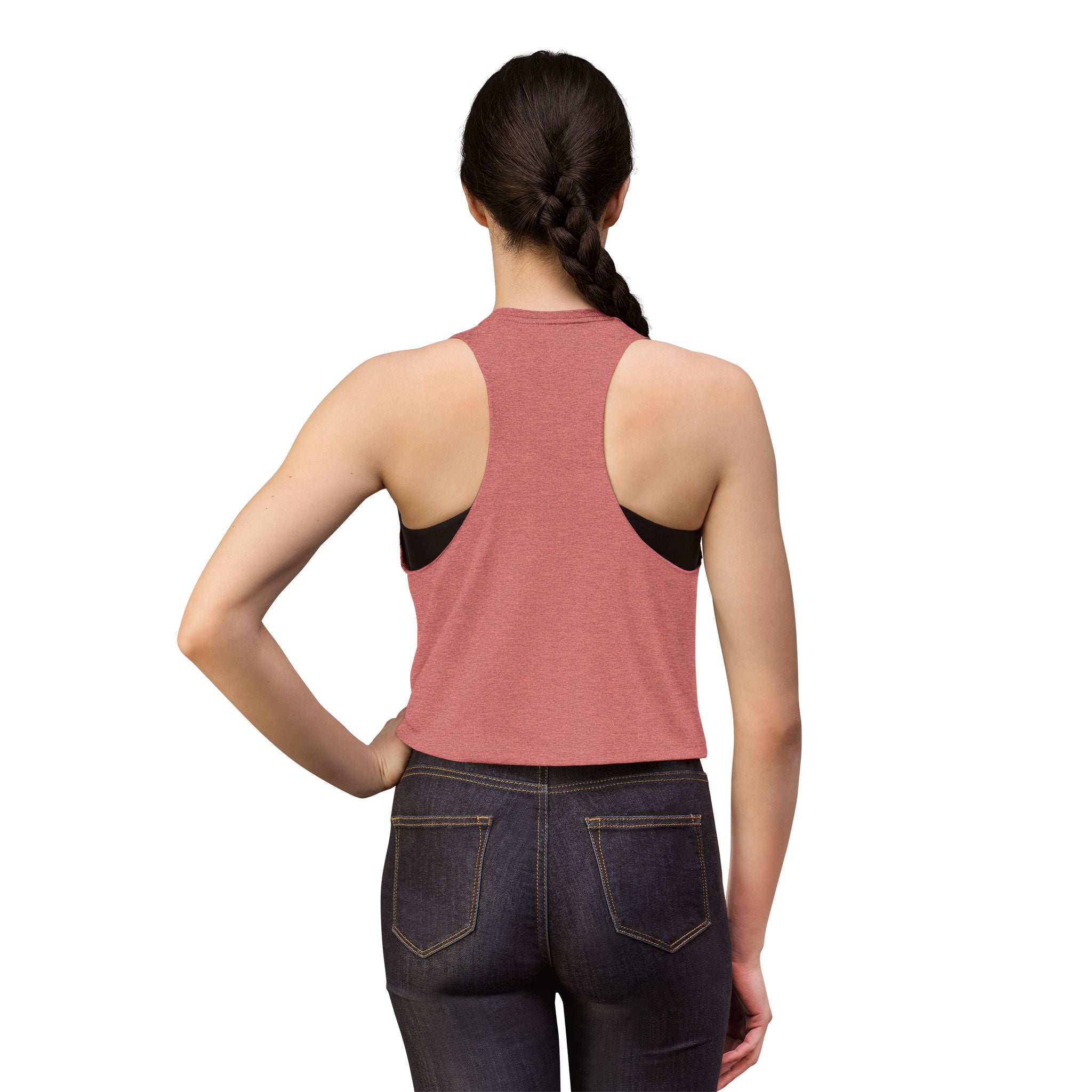 Distressed French Flag Crop Top | France Tricolor Tank