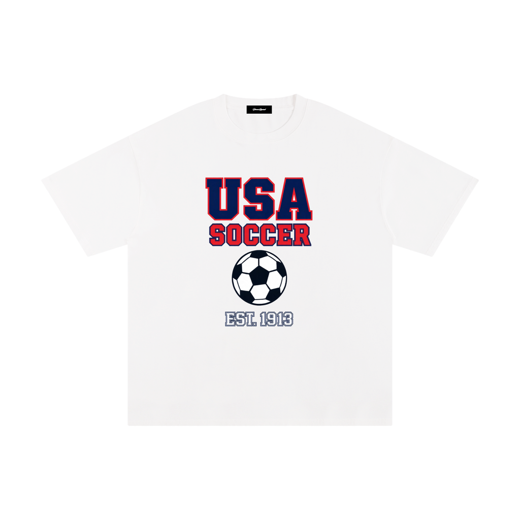 retro usa soccer tee