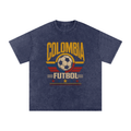 Colombia Vintage Football Tee