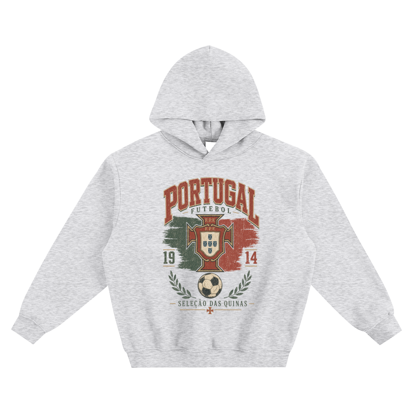 Portugal Vintage Football Hoodie