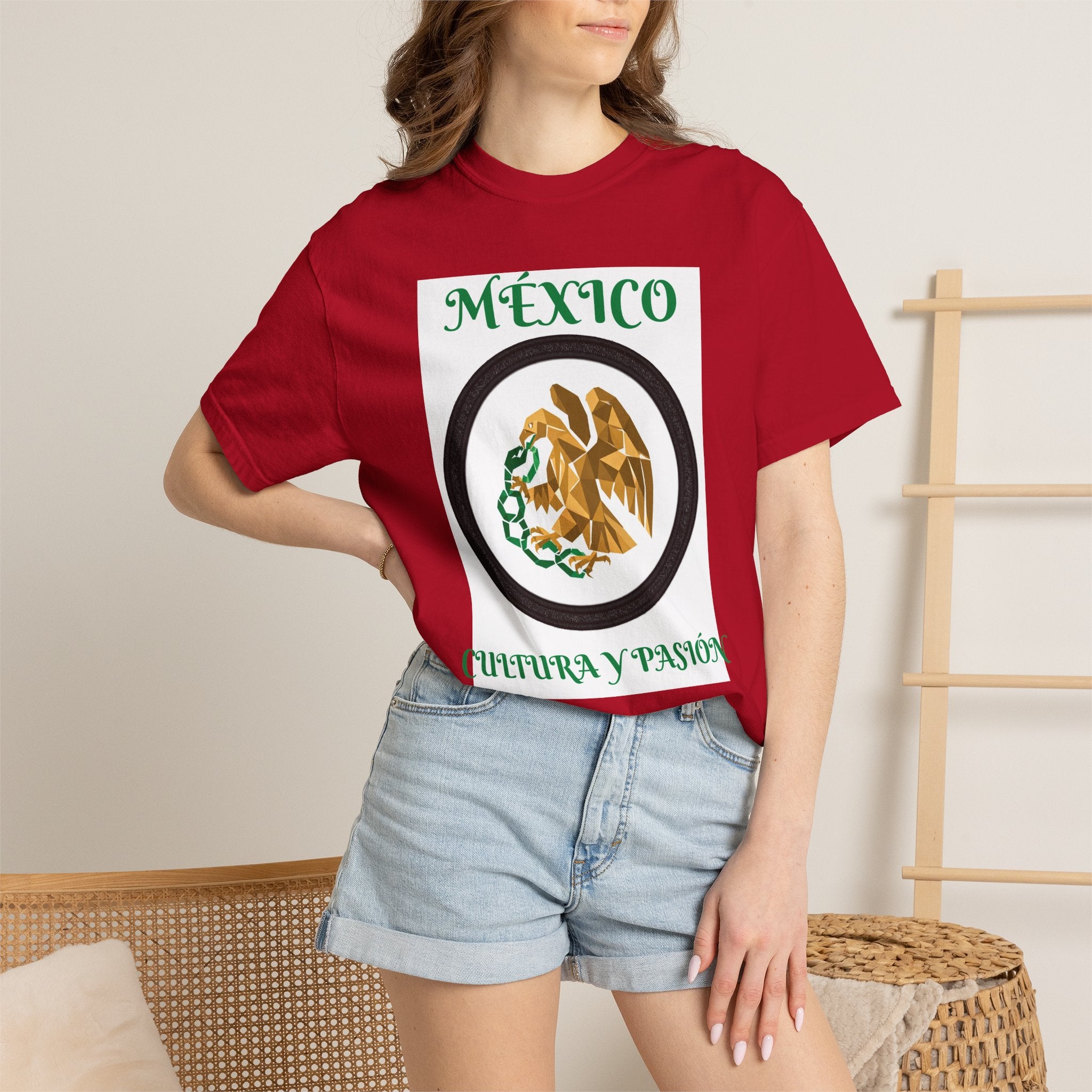 Mexico Soccer Logo Flag T-shirt