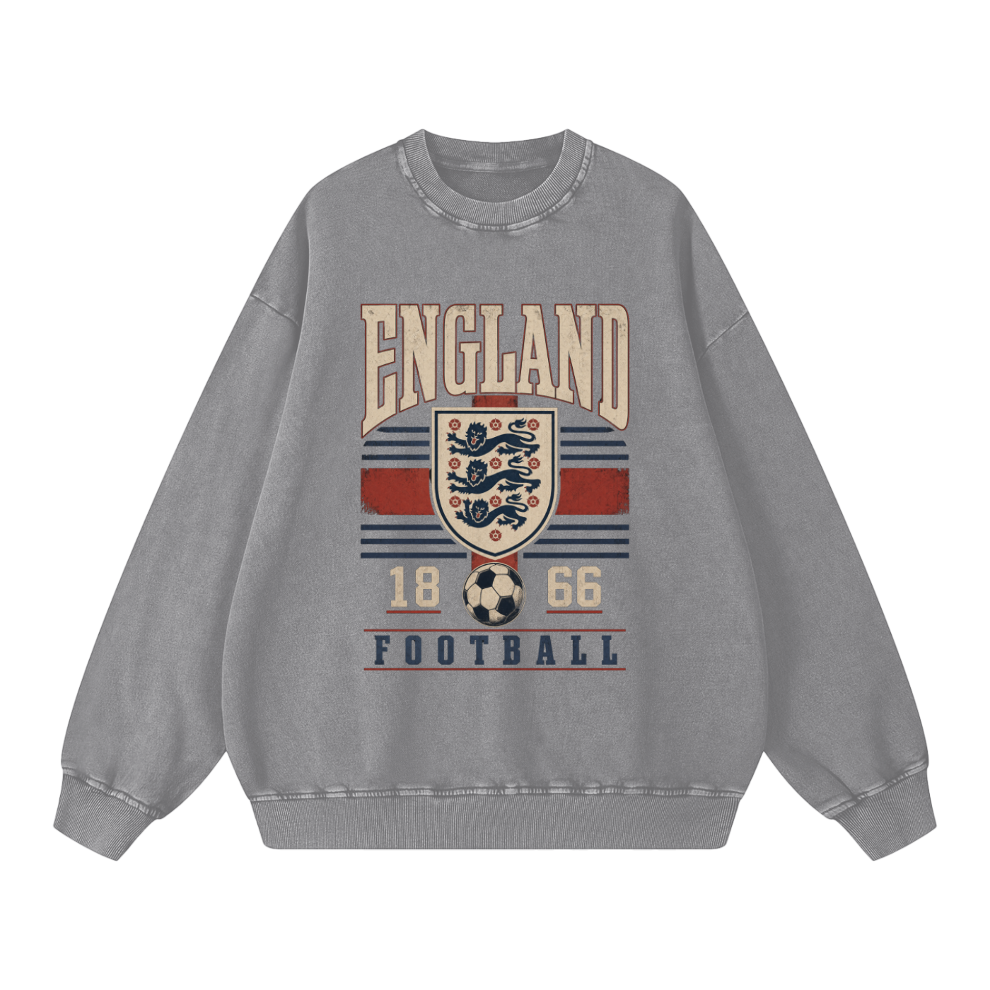 England Vintage Football Crewneck