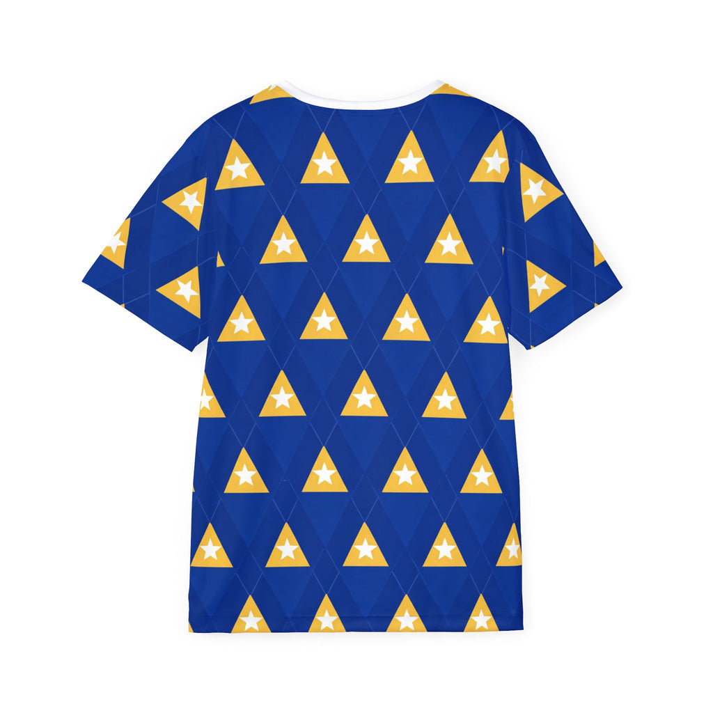 Bosnia & Herzegovina Triangle Pattern Sports Jersey