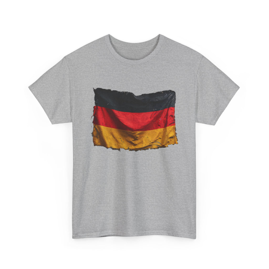 Distressed Germany Flag Tee | Germany Graphic Cotton T-Shirt