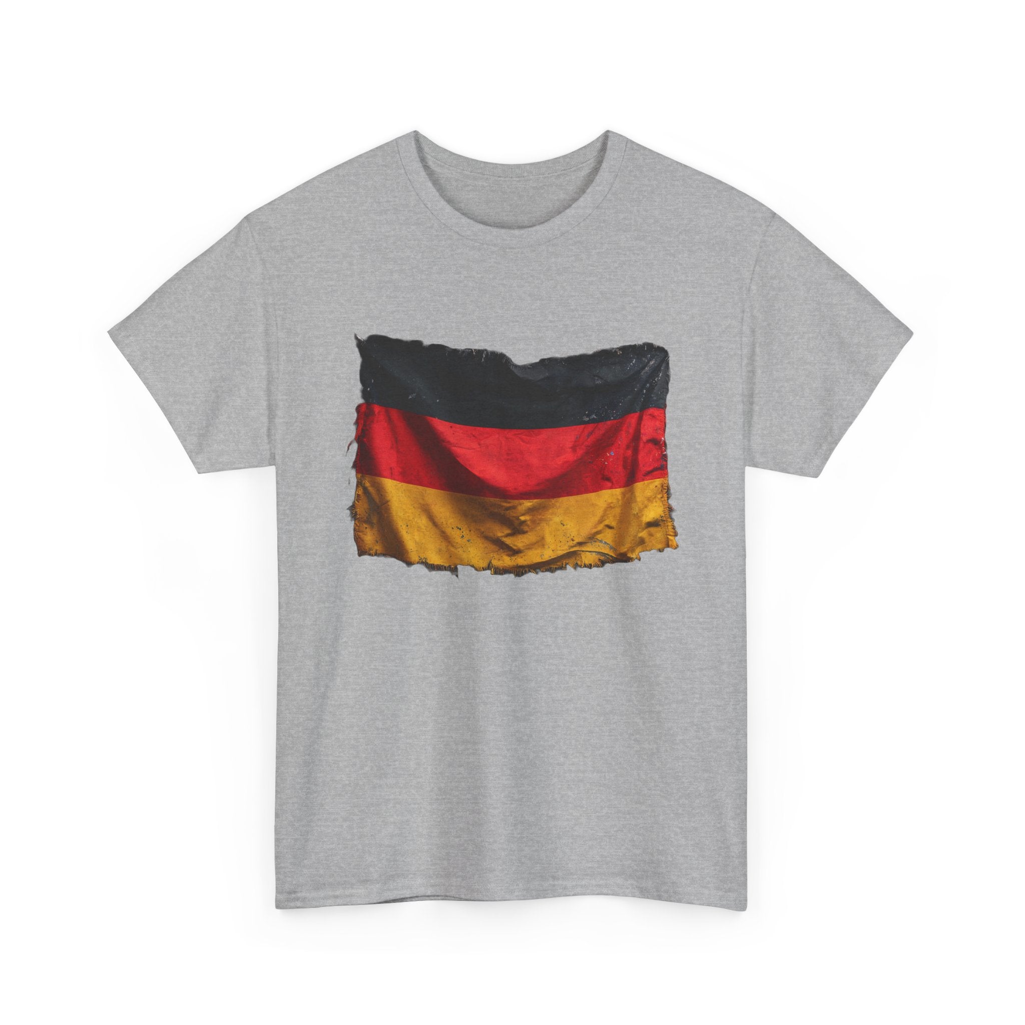 Distressed Germany Flag Tee | Germany Graphic Cotton T-Shirt