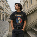 Vintage Heritage Snow Washed Cotton T-Shirt - France Edition