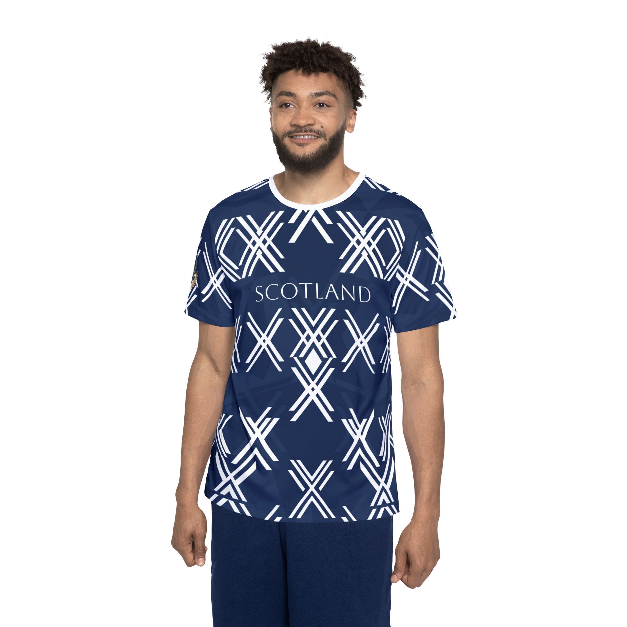 Scotland Celtic Knot Pattern Jersey | All-Over Print Sports Top