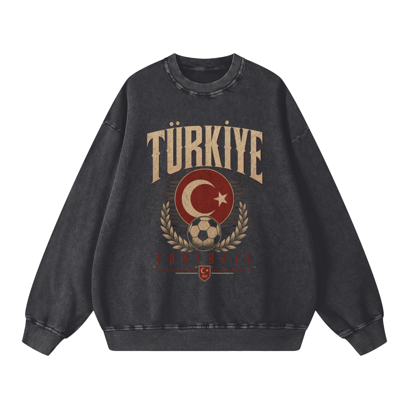 Türkiye Vintage Football Crewneck