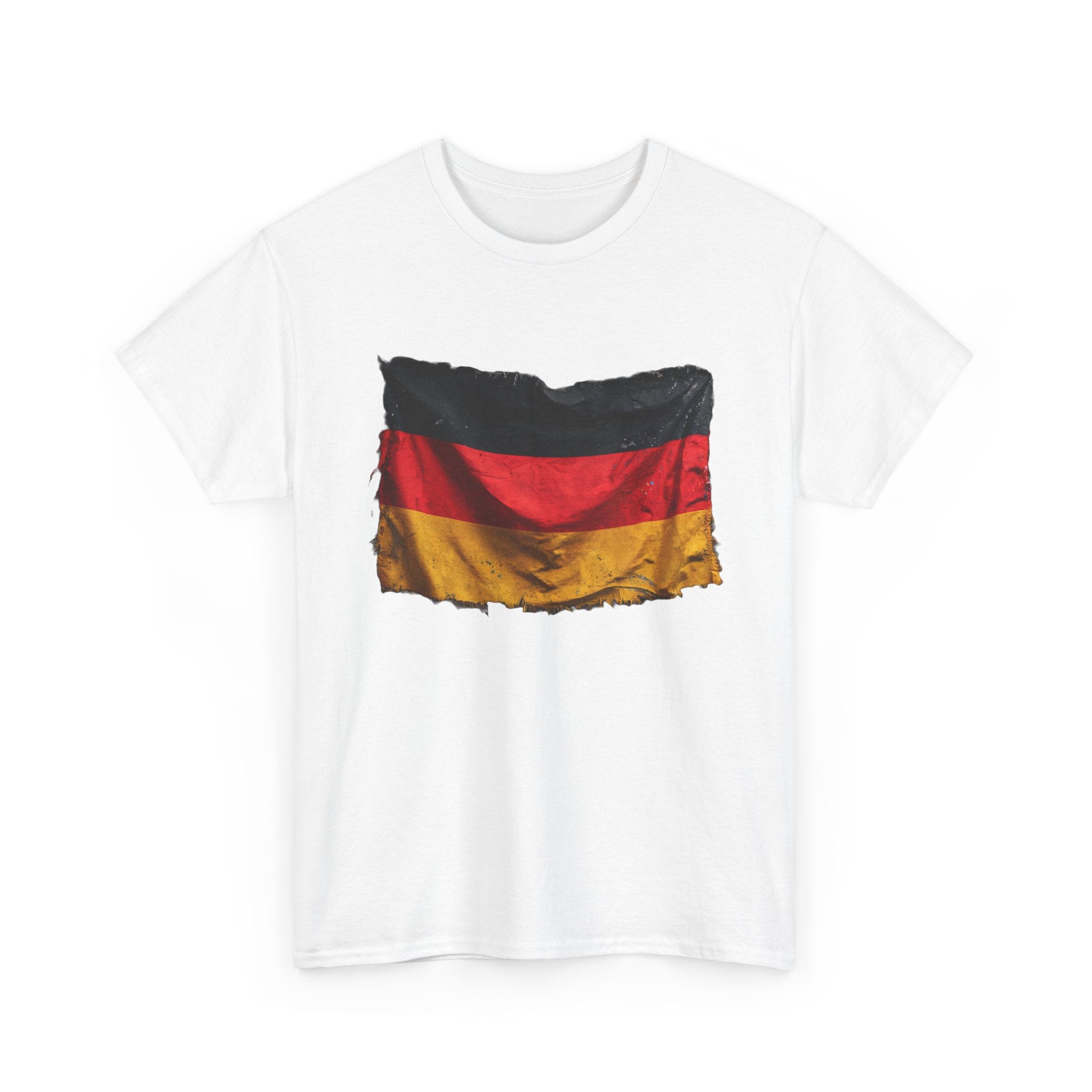 Distressed Germany Flag Tee | Germany Graphic Cotton T-Shirt