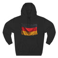 Distressed Germany Flag Pullover Hoodie | Germany Graphic Fleece Hoodie