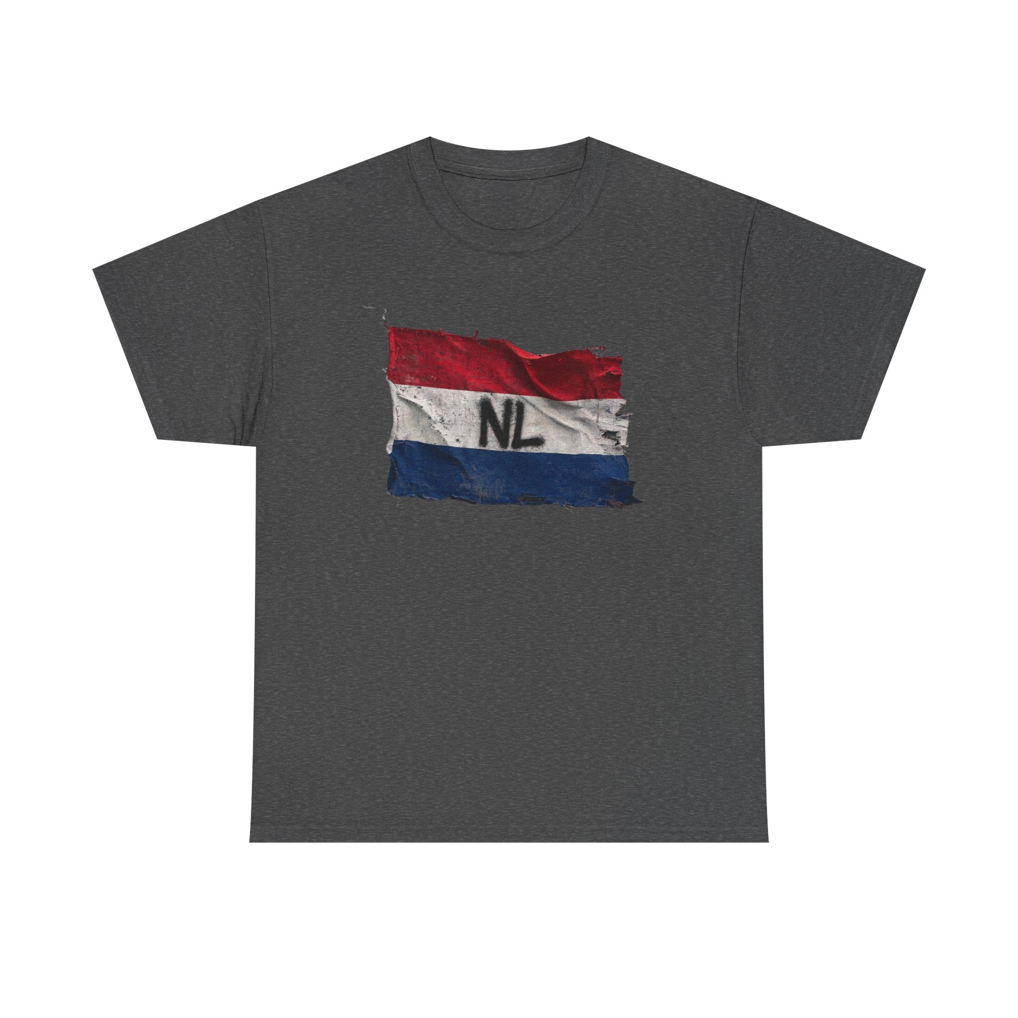 Netherlands Flag T‑Shirt — Vintage NL Tricolor Tee