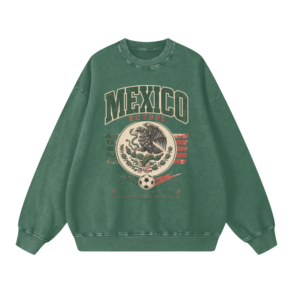 Mexico Vintage Football Crewneck