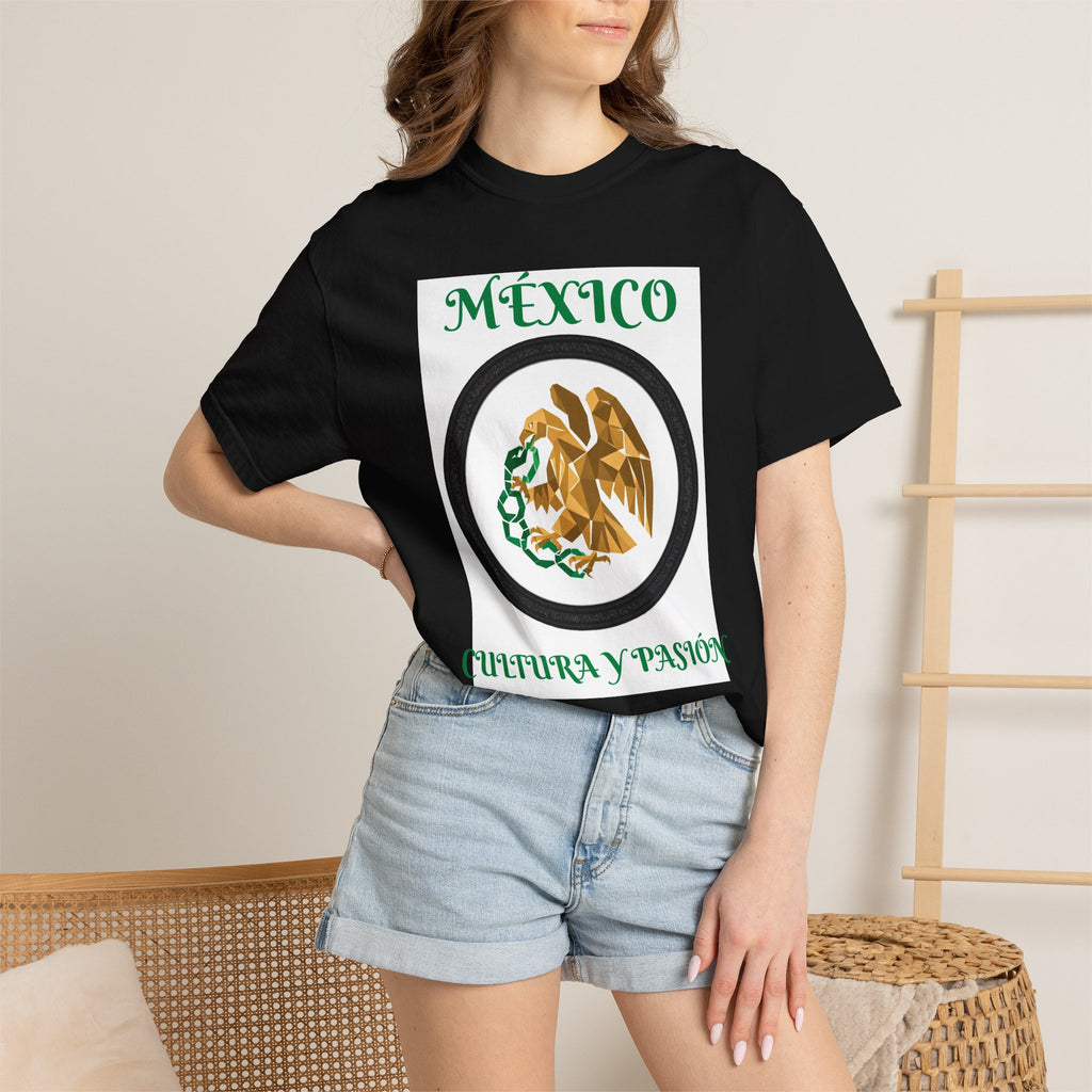 Mexico Soccer Logo Flag T-shirt