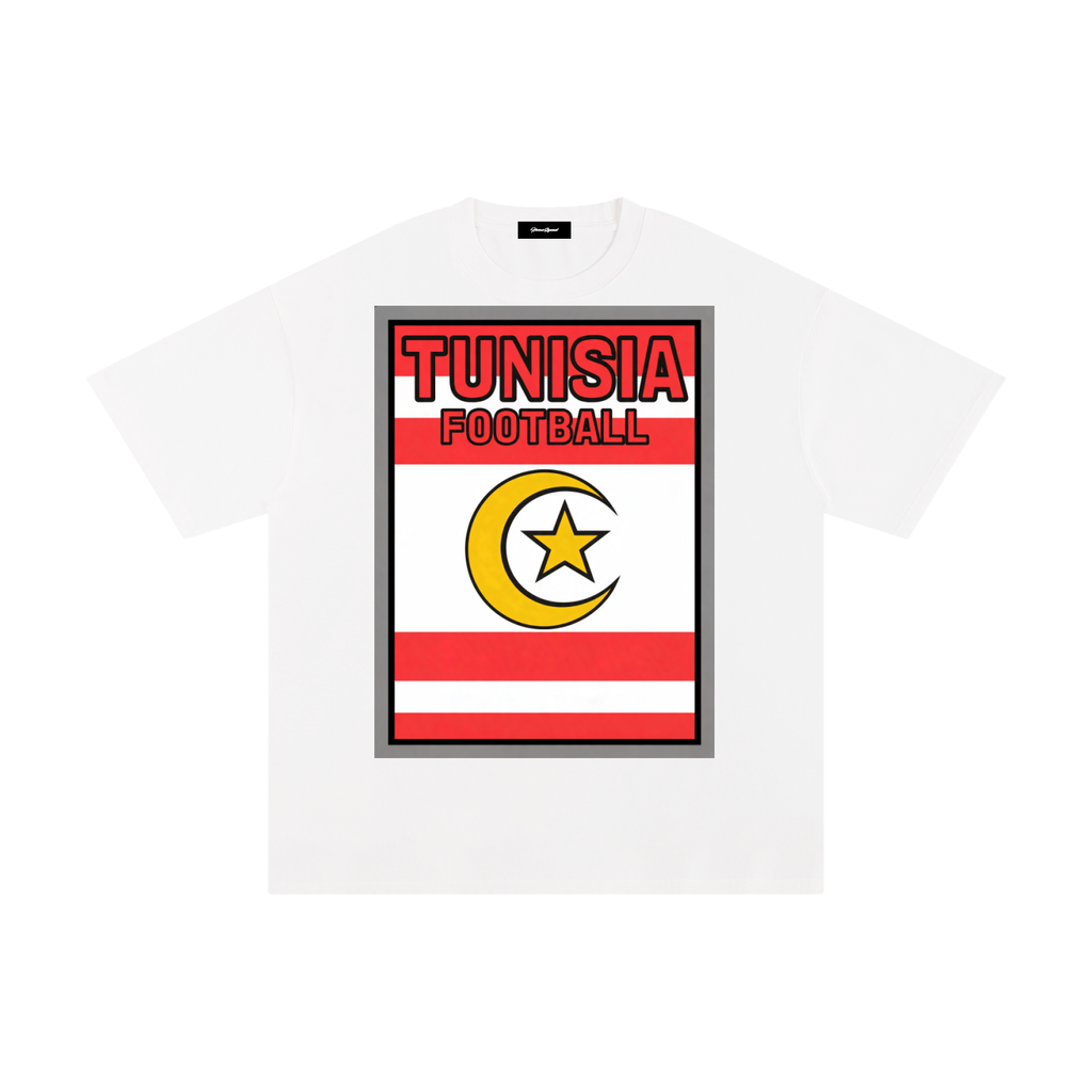 retro tunisia football tee