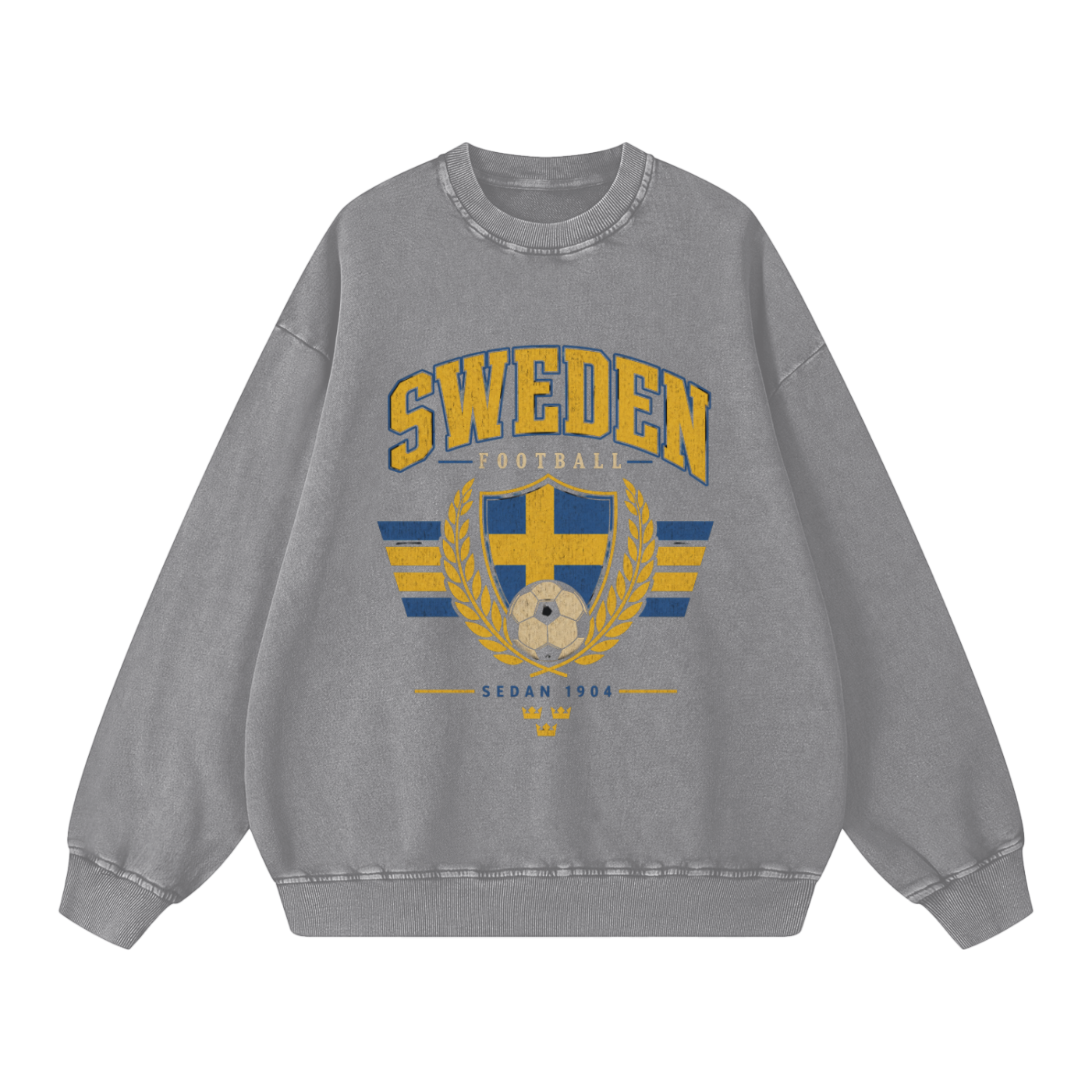 Sweden Vintage Football Crewneck
