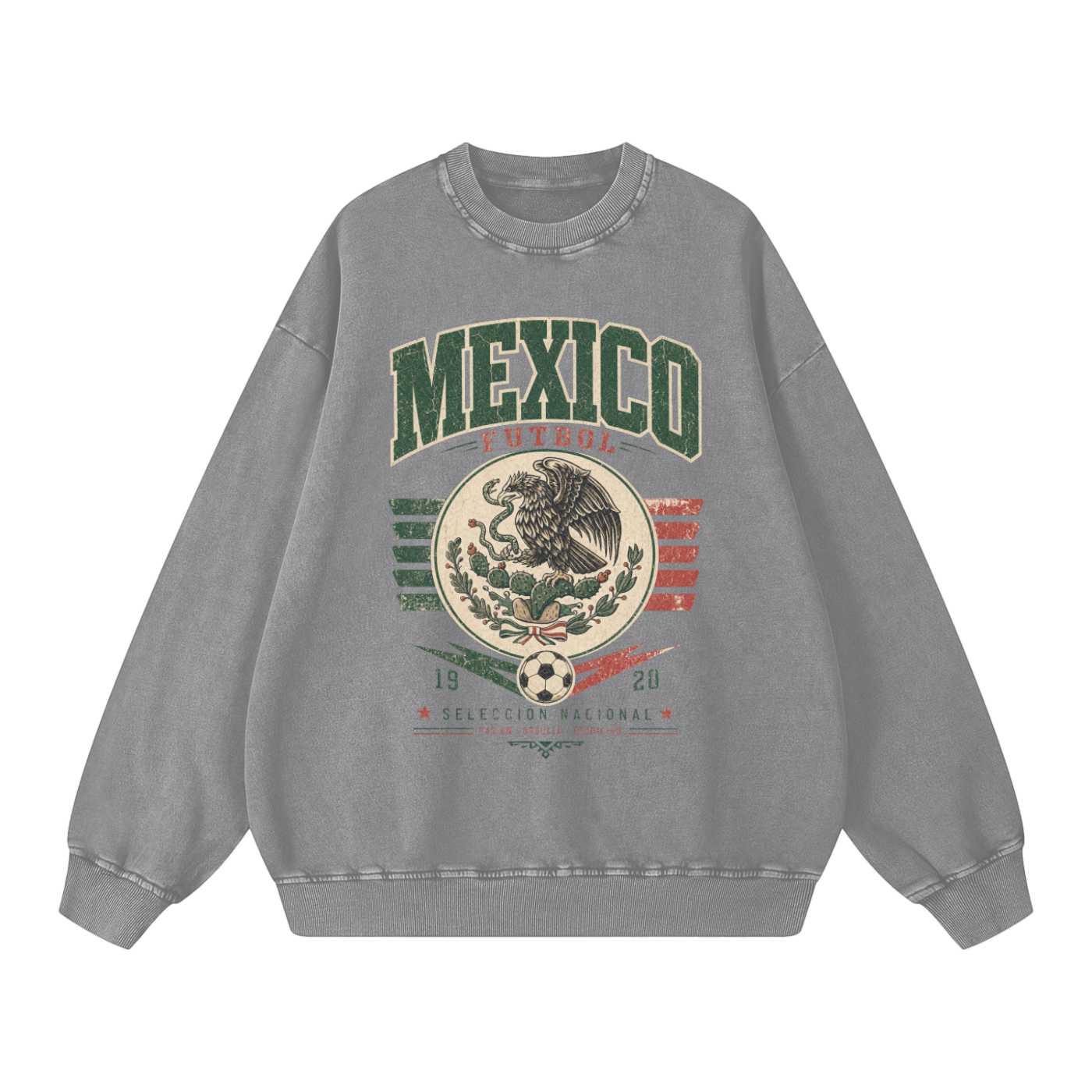 Mexico Vintage Football Crewneck