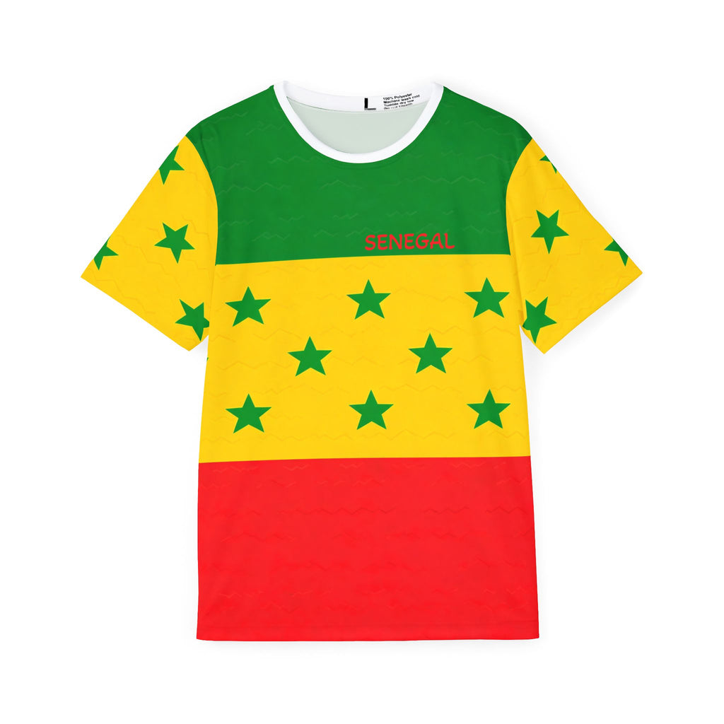 Green Yellow Red Star Stripe Jersey