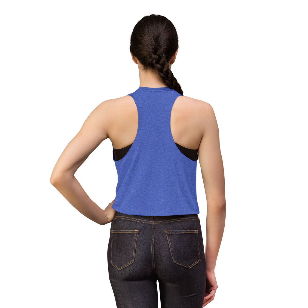 Distressed French Flag Crop Top | France Tricolor Tank