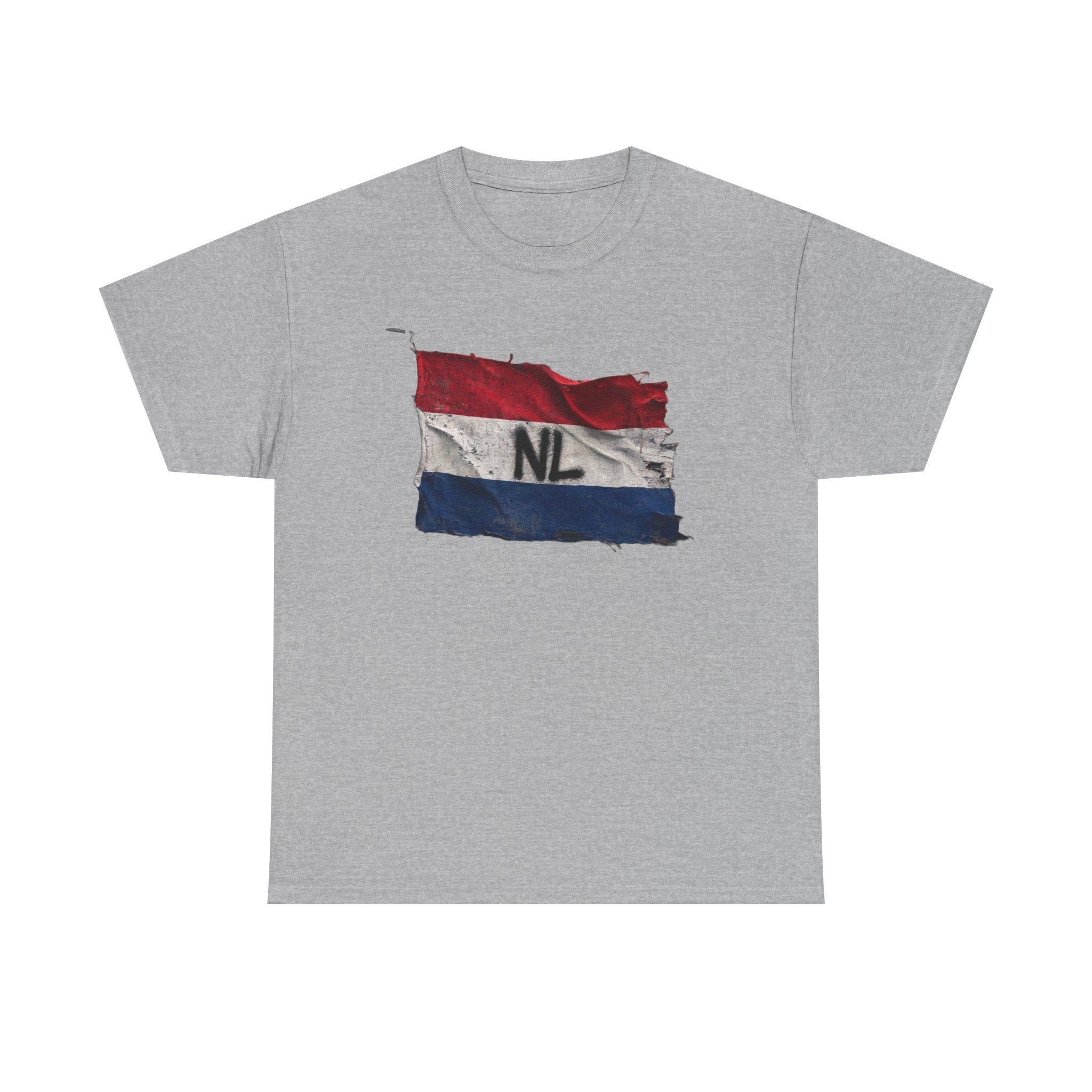 Netherlands Flag T‑Shirt — Vintage NL Tricolor Tee