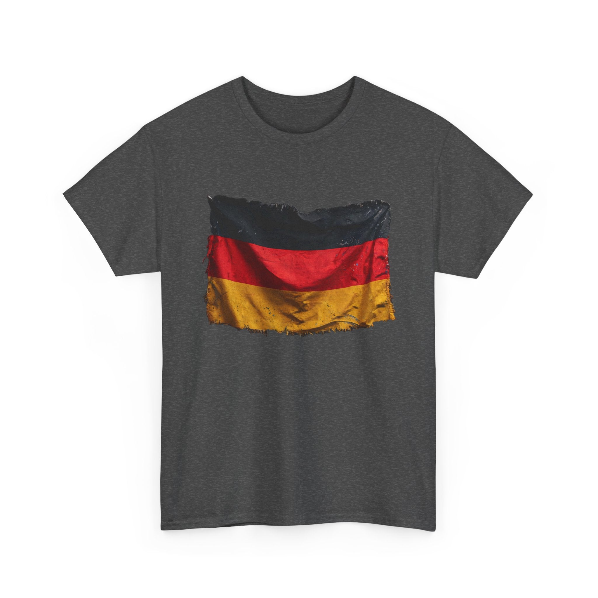 Distressed Germany Flag Tee | Germany Graphic Cotton T-Shirt