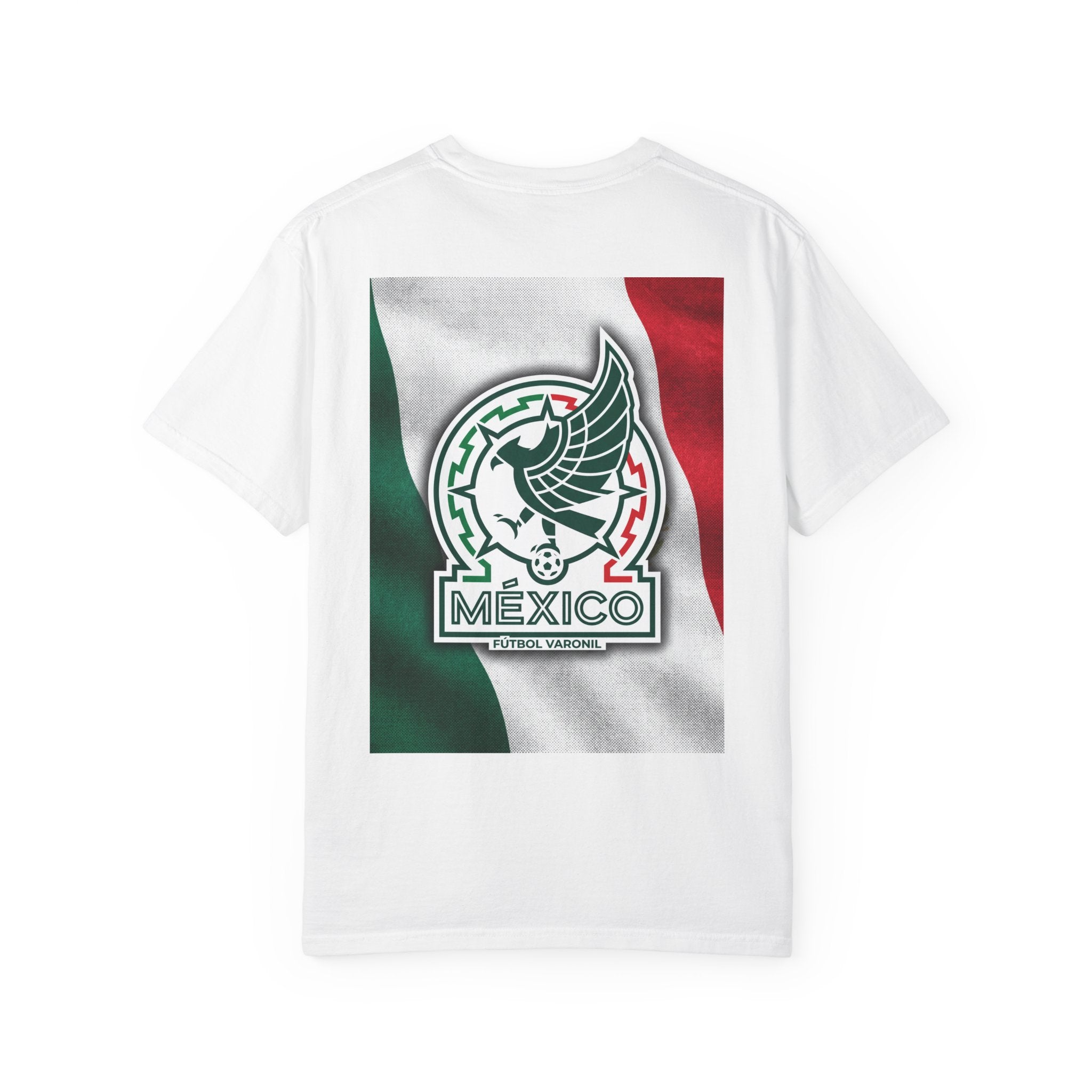 Mexico Soccer Logo Flag T-shirt
