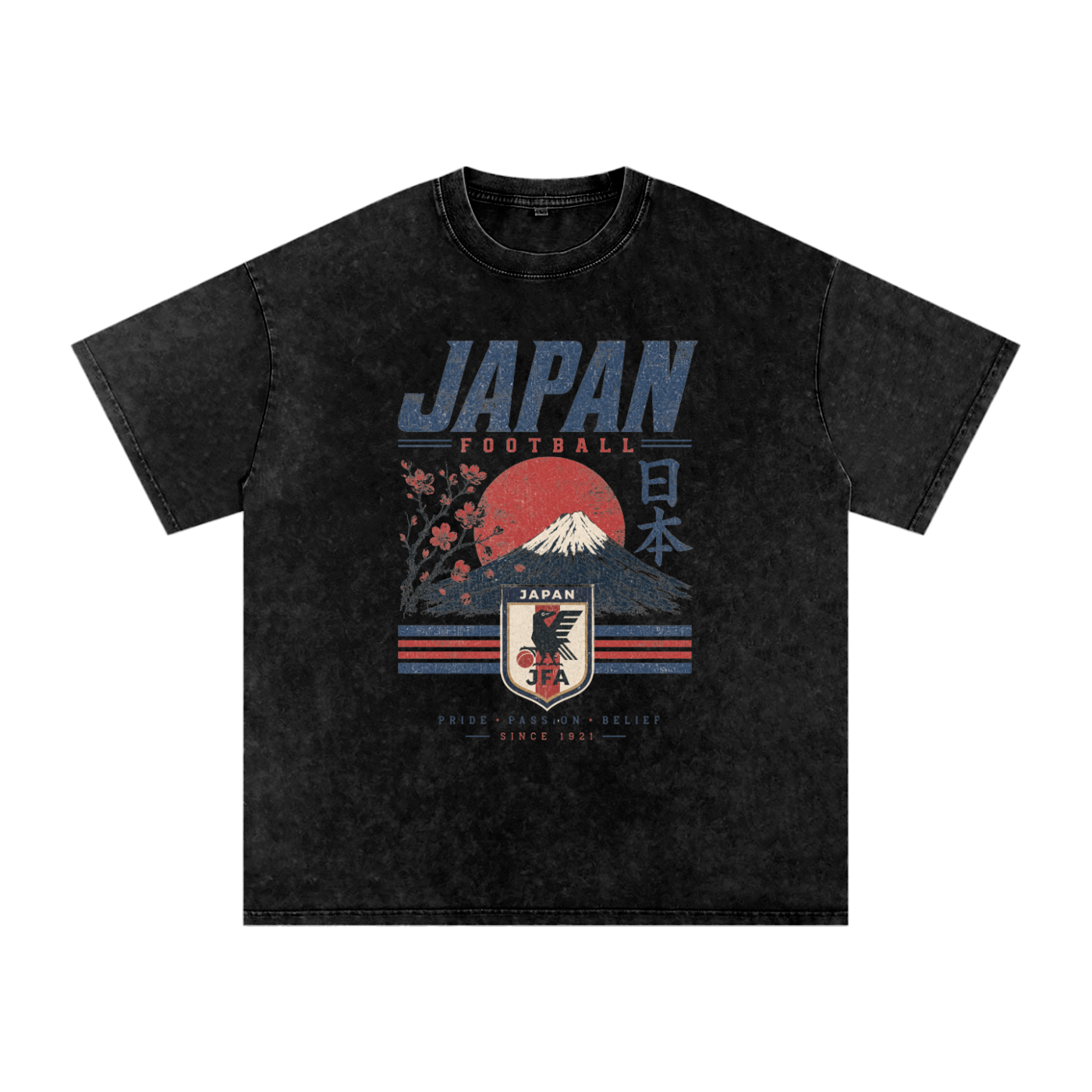 Japan Vintage Football Tee