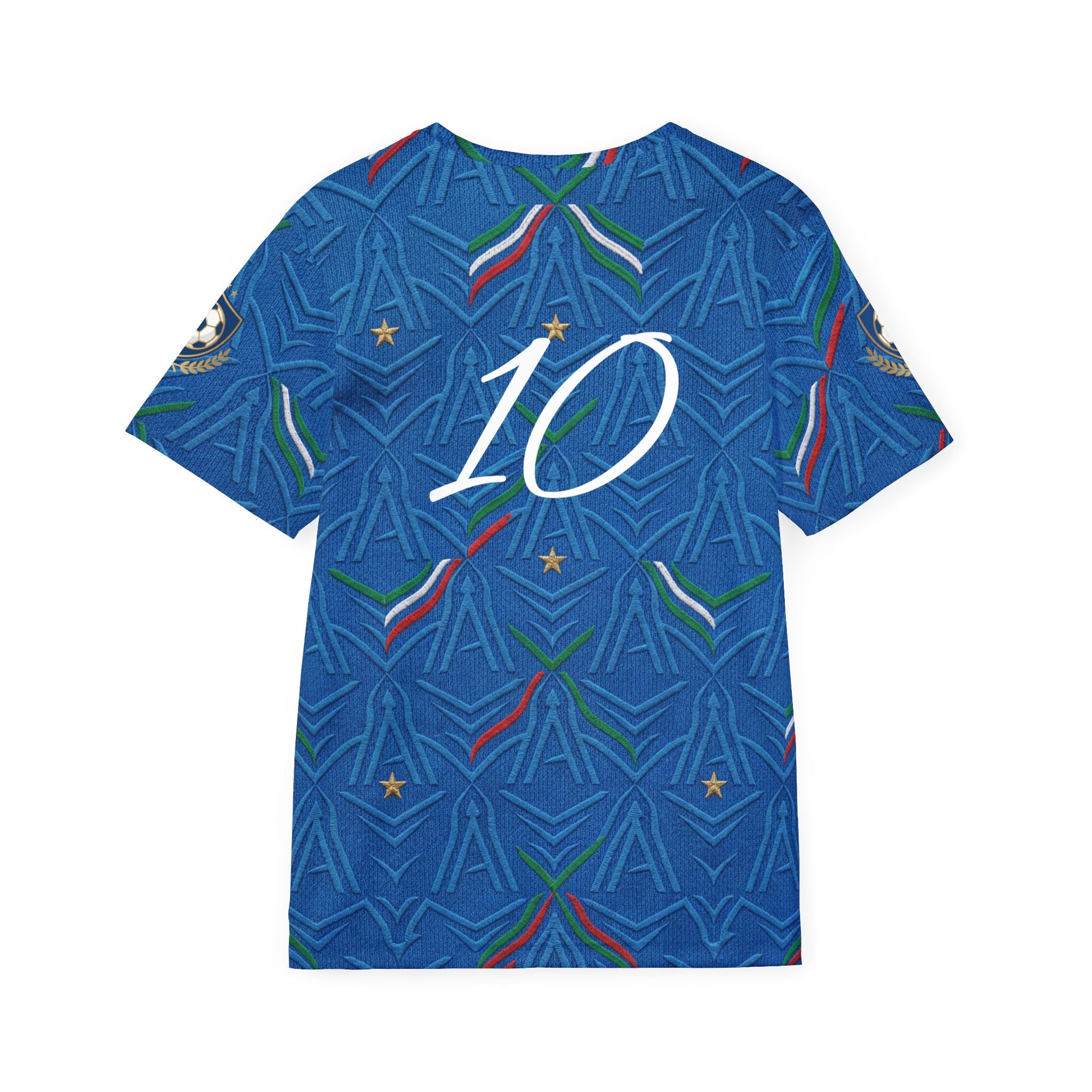 Italia Blue Pattern Jersey