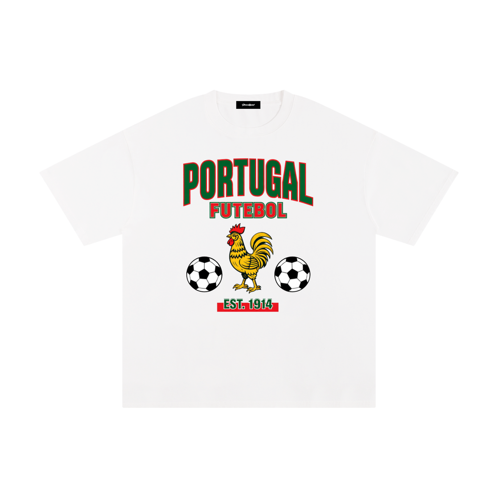 retro portugal football tee