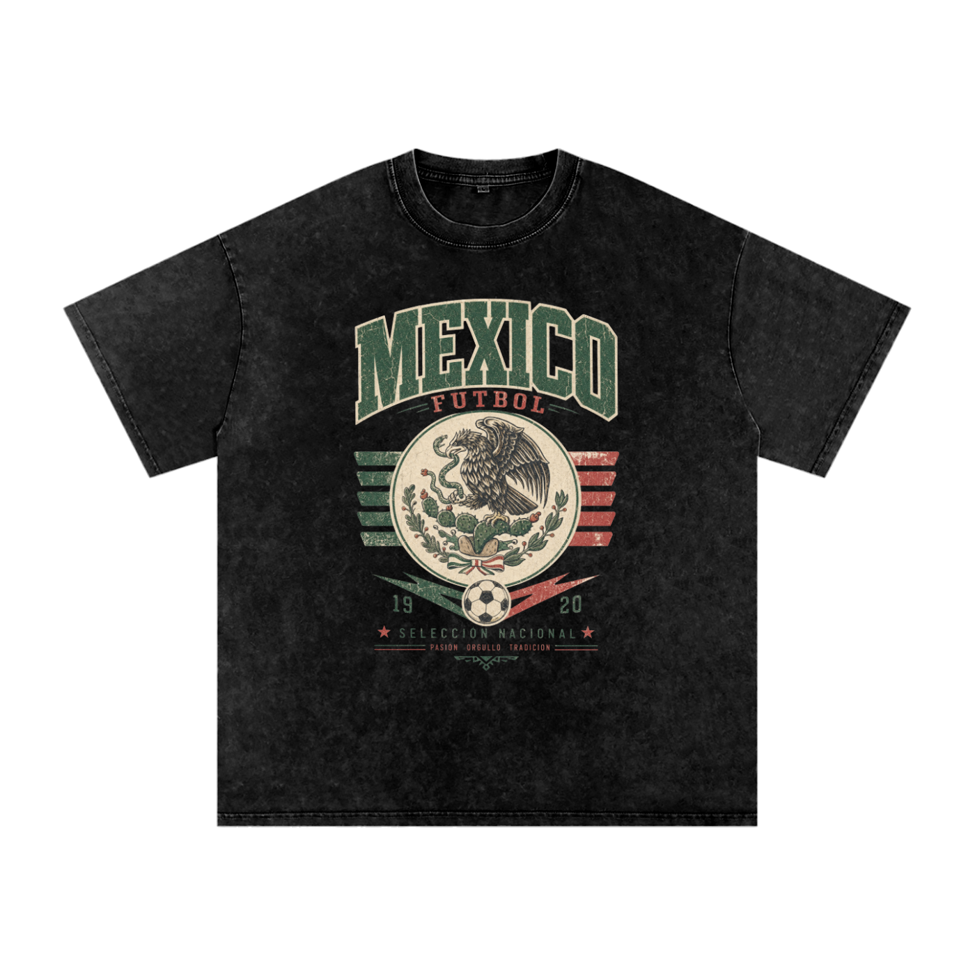 Mexico Vintage Football Tee