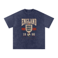 England Vintage Football Tee