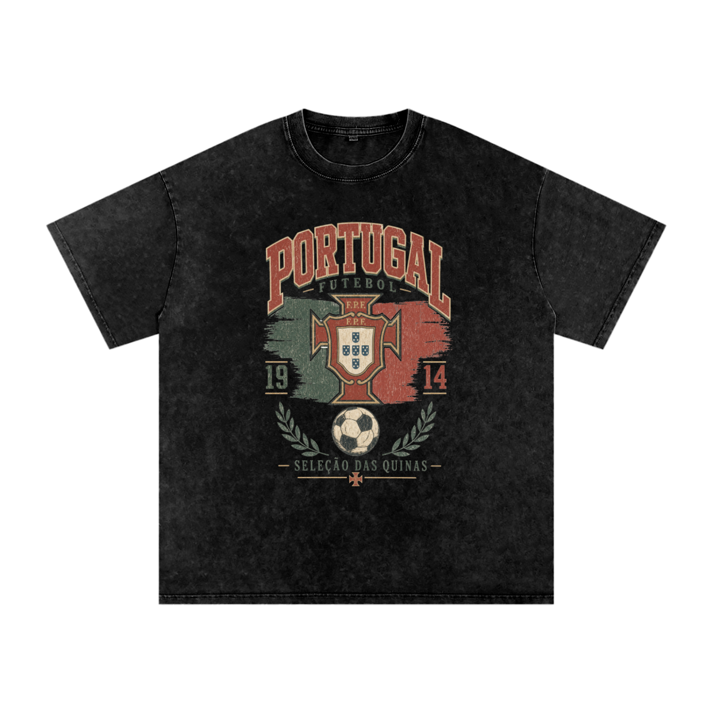 Portugal Vintage Football Tee